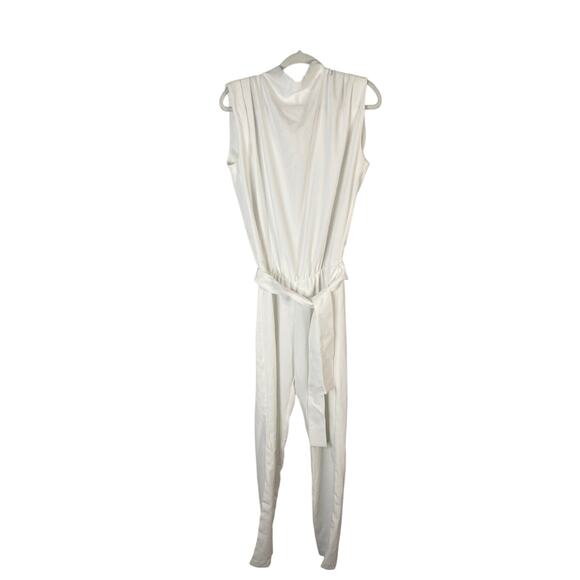 Amanda Uprichard X REVOLVE Fabienne Jumpsuit Belted Minimalist Classy Bridal S - Picture 3 of 8